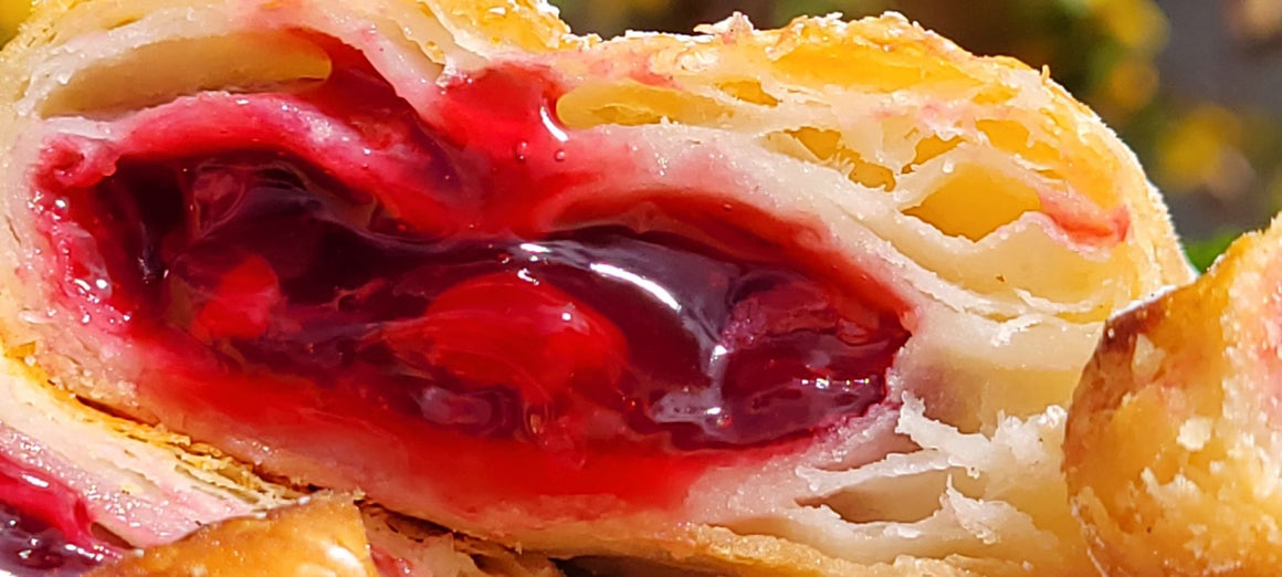 'Ready-to-Bake' Vegan Cherry Turnovers